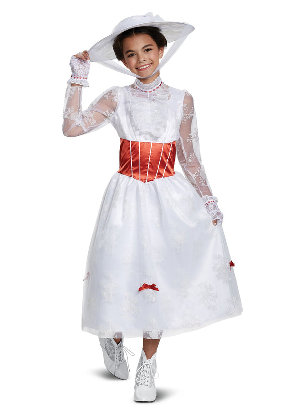 Deluxe Girl's Mary Poppins Costume