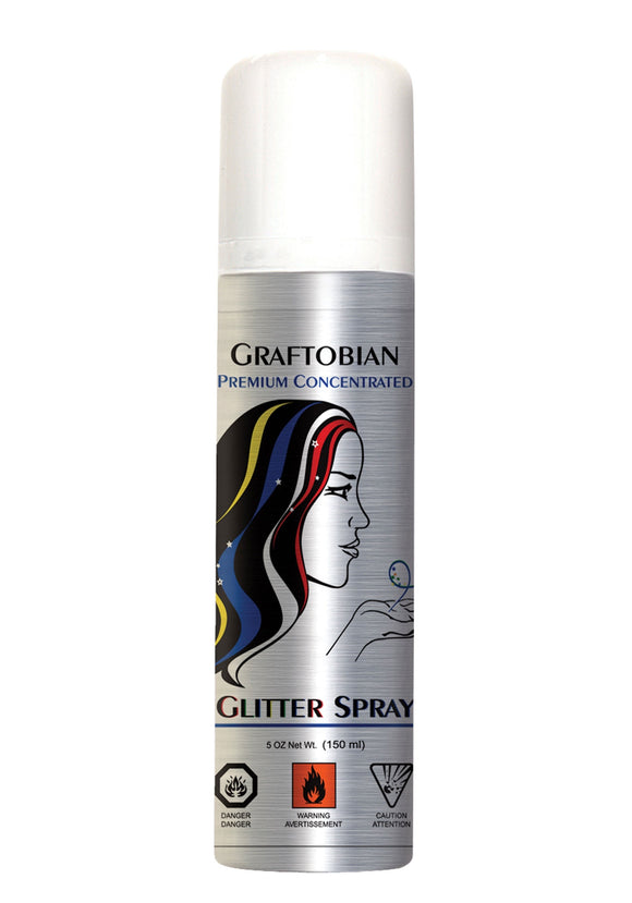 Graftobian Deluxe Multi Color Glitter Hair Spray