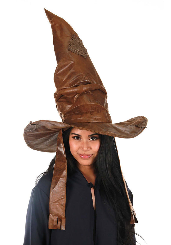 Sorting Hat Deluxe Brown Plush