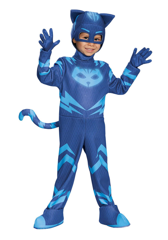 Deluxe PJ Masks Catboy Costume for Boys