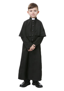 Deluxe Priest Costume for Boys