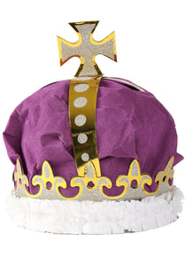 Adult Deluxe Purple Crown
