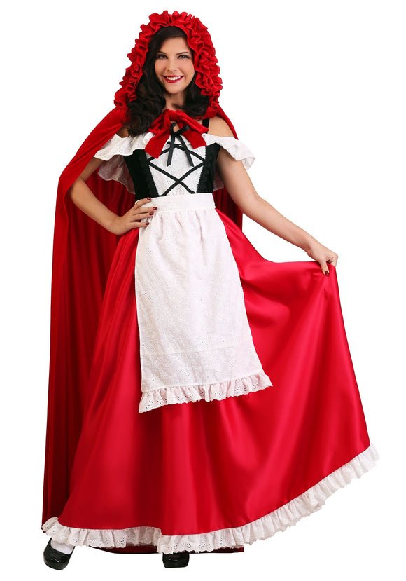 Plus Size Deluxe Red Riding Hood Costume