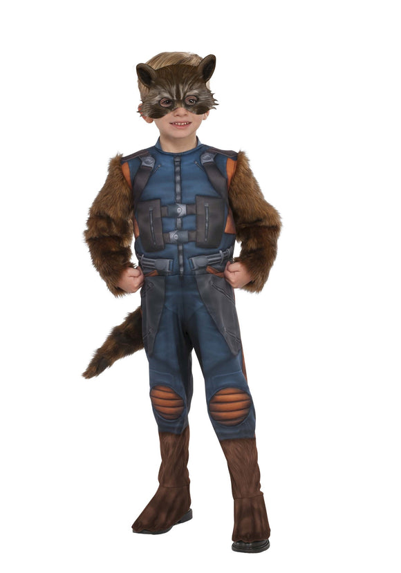 Deluxe Toddler Rocket Raccoon Costume from Guardians of the Galaxy