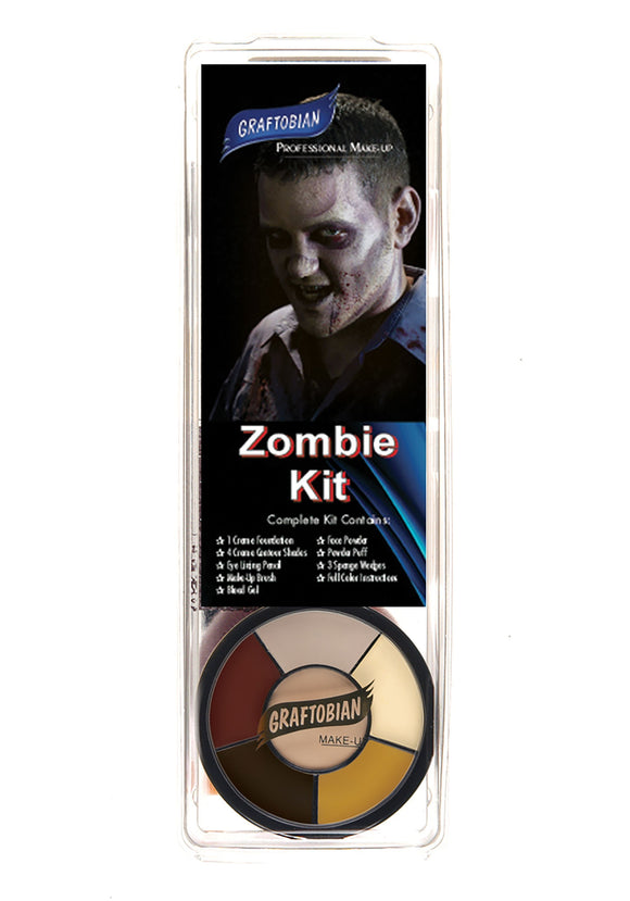 Graftobian Deluxe Zombie Make Up Kit