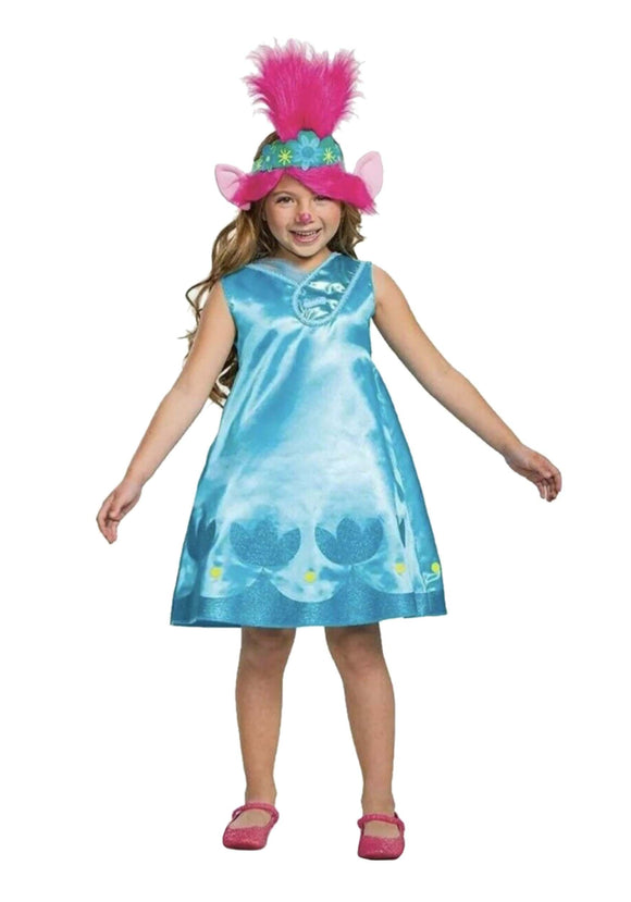 Deluxe Trolls World Tour Poppy Costume for Toddlers