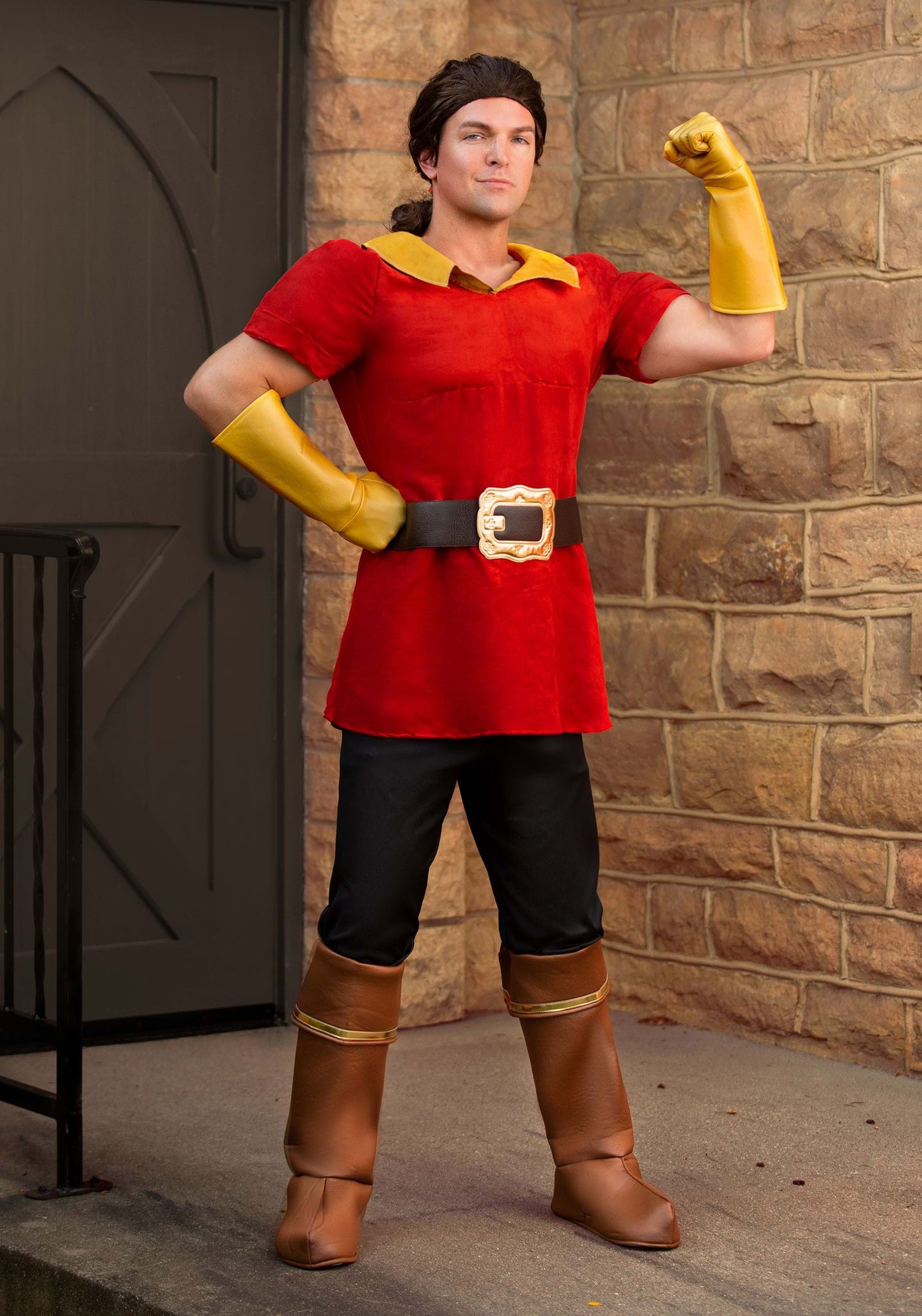 Disney Beauty and the Beast Gaston Costume for Men – Kids