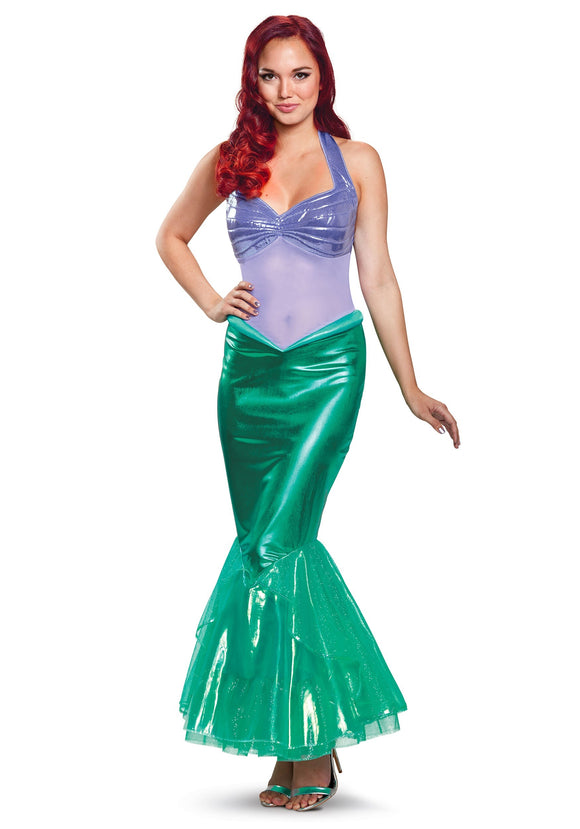 Disney Little Mermaid Ariel Deluxe Costume for Women