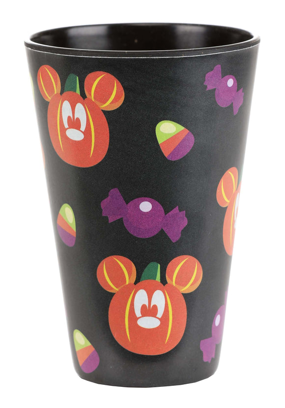 Disney Mickey Pumpkins Tossed Black Tumblers Set of 4 for Adults