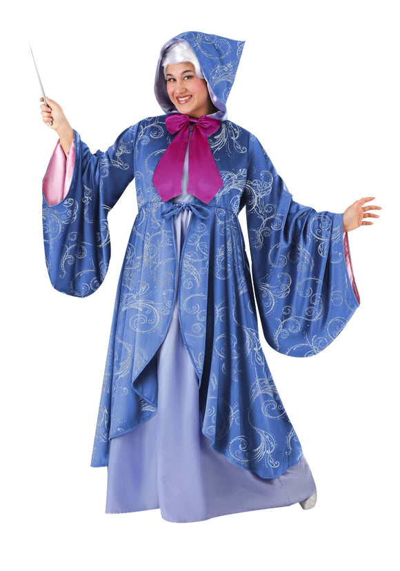 Premium Plus Size Fairy Godmother Costume