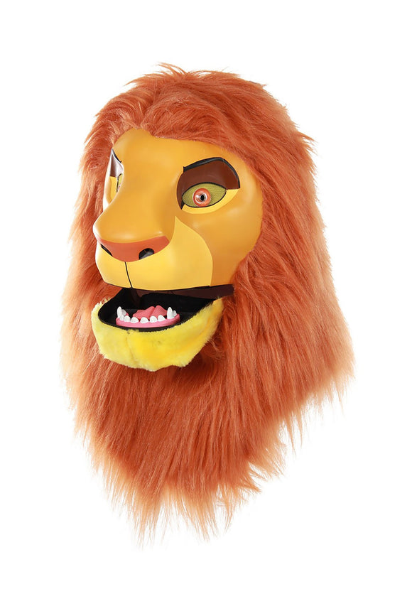 Disney The Lion King Simba Mouth Mover Mask with Mane