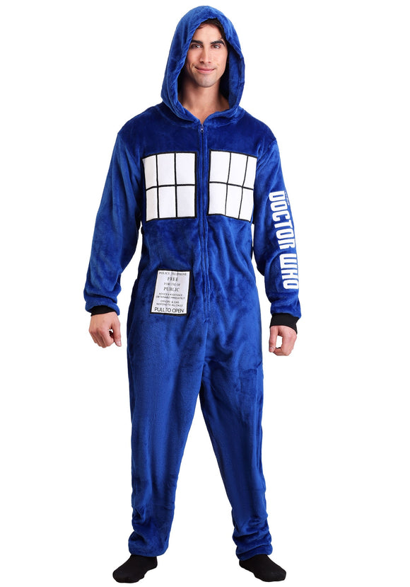 Doctor Who Tardis Union Suit for Men