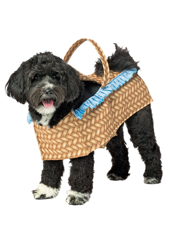 Doggie in a Basket Costume for Dogs