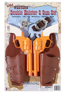 Double Holster and Gun Set