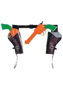 Double Holster and Toy Gun Set
