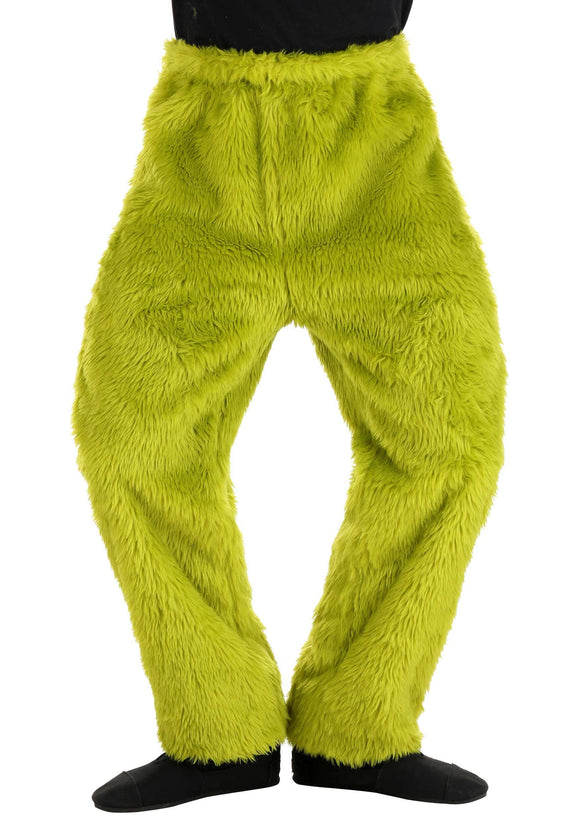 Grinch Adult Fur Pants from Dr. Seuss