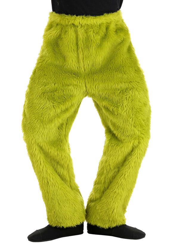 Grinch Adult Plus Size Fur Pants from Dr. Seuss