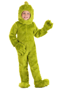 Toddler Dr. Seuss Grinch Open Face Costume