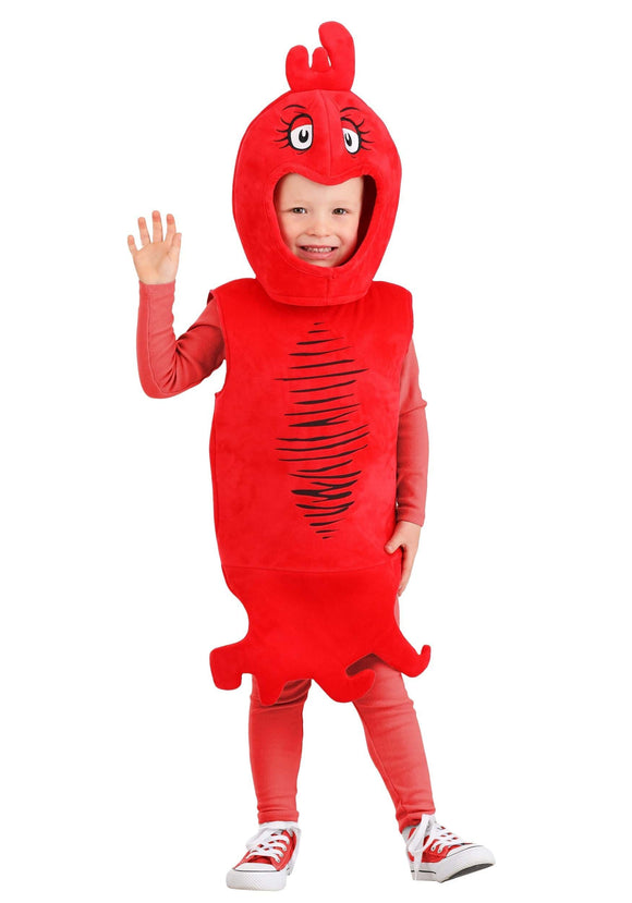 Dr. Seuss Red Fish Toddler Costume