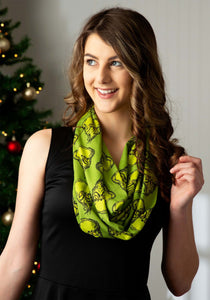 Dr. Seuss: The Grinch Women's Jersey Scarf