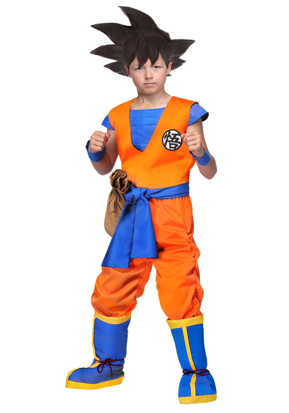 Dragon Ball Z Authentic Goku Costume for Kids