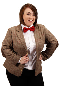 Plus Size Eleventh Doctor Women's Costume Jacket