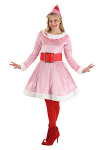 Women's Pink Elf Jovie Costume