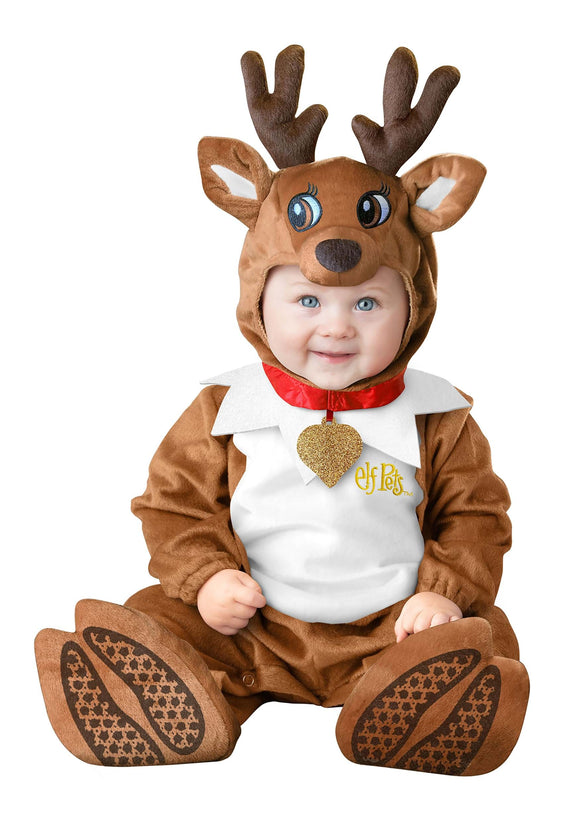 Infant Elf Pets Reindeer Costume