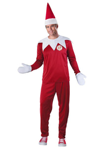 Elf on the Shelf Men's Costume