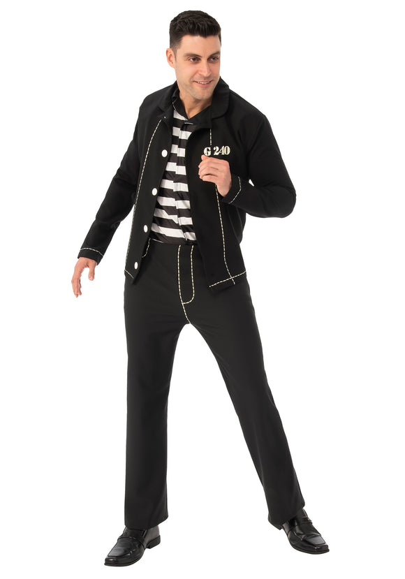 Adult Elvis Presley Jail House Rock Costume