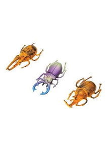 Set of 3 Enchanted Metallic Beetles