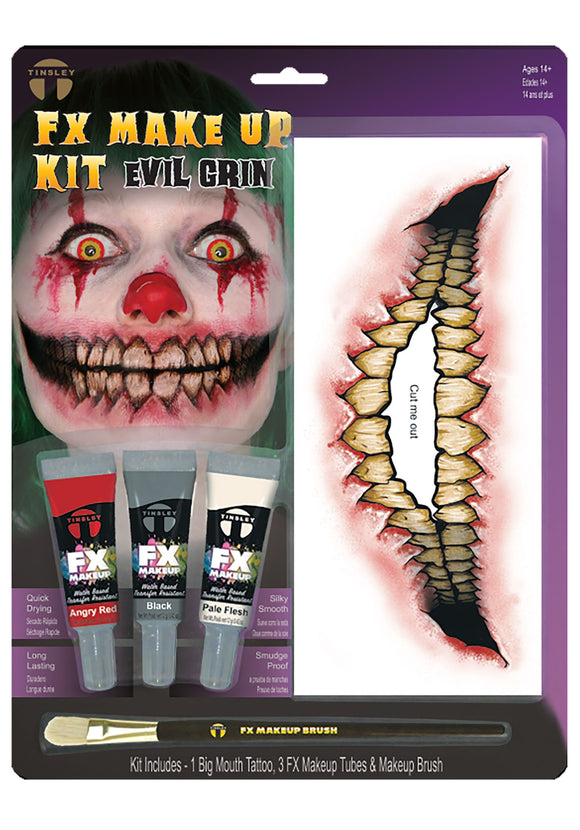 FX Tattoo Evil Clown Kit