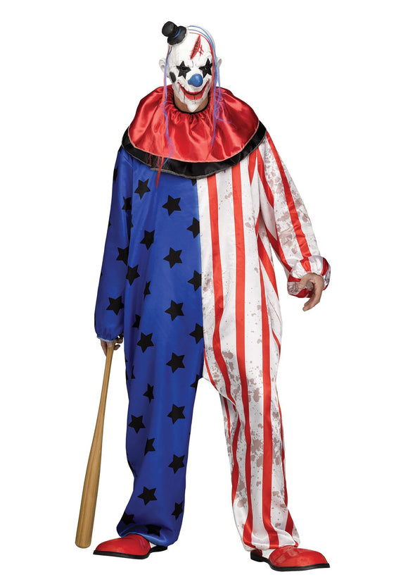 Evil Clown Costume for Men