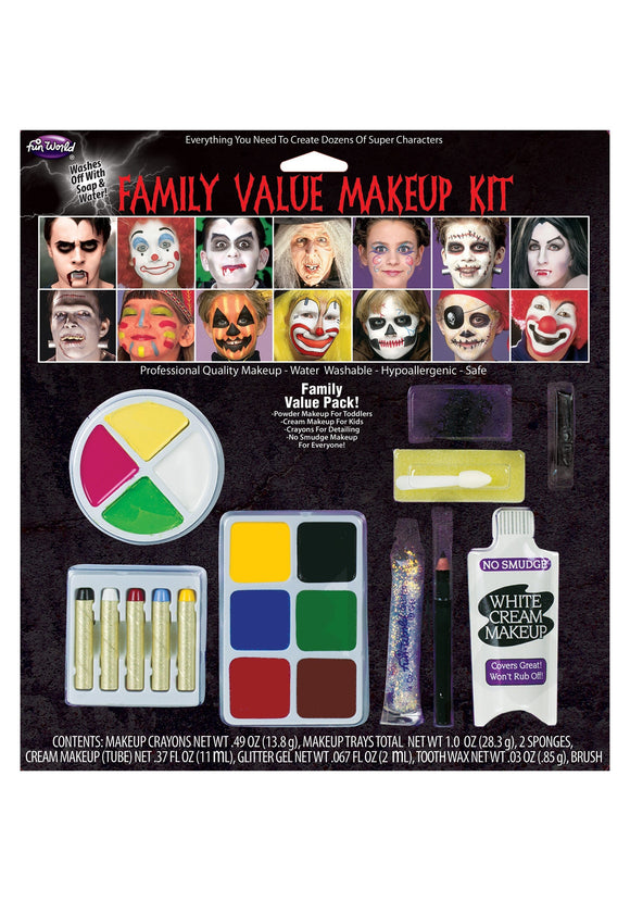 Fun World Family Makeup Value Kit