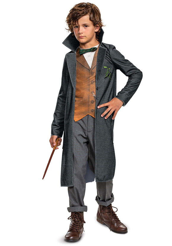 Kids Fantastic Beasts Deluxe Newt Scamander Costume