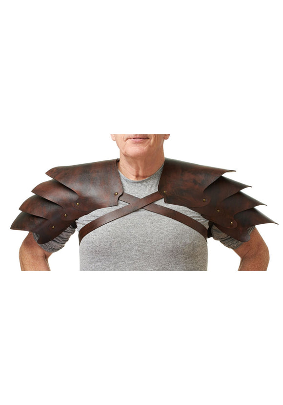 Adult Faux Leather Shoulder Armor
