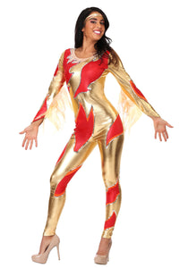 Blades of Glory Womens Fire Costume Jumpsuit