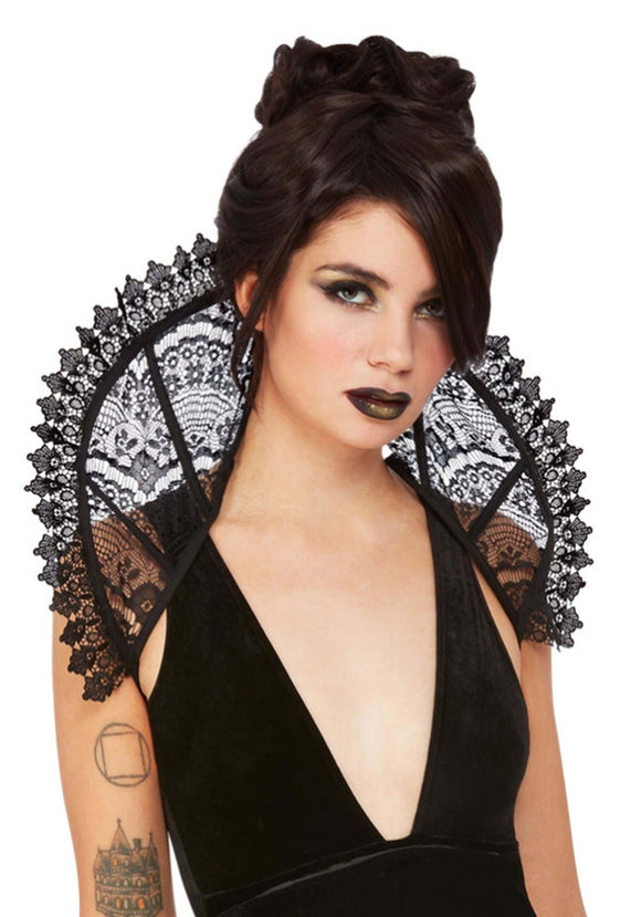 Fever Stand Up Collar Gothic Lace