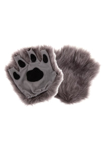 Fingerless Gray Paws