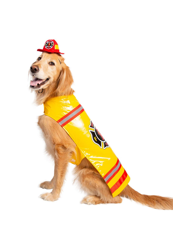 Pet Firefighter Costume