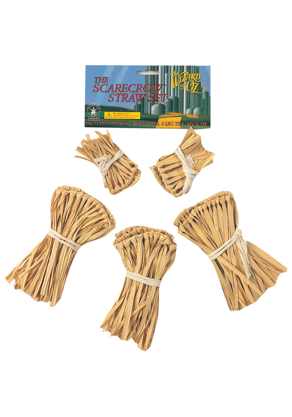 Five-Piece Scarecrow Straw