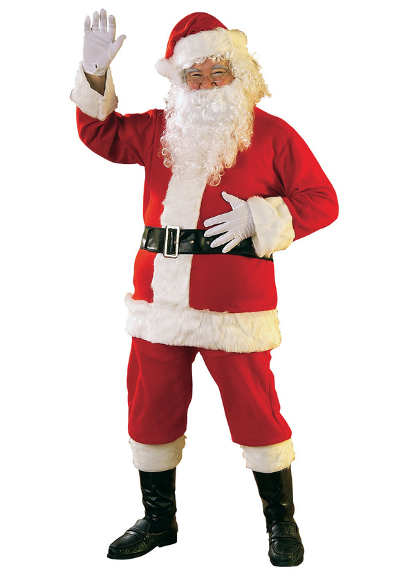 Flannel Santa Suit Costume