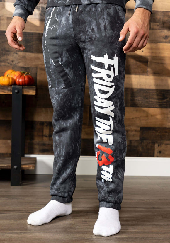 Cakeworthy Friday the 13th Tie Dye Joggers for Adults