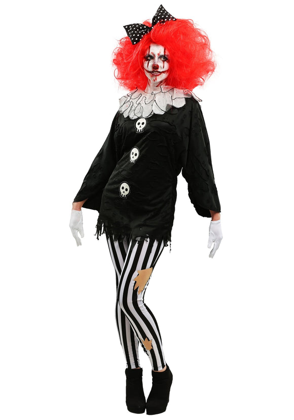 Frightful Clown Costume for Women