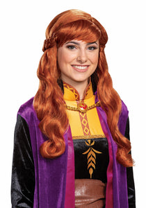 Adult Frozen 2 Anna Wig