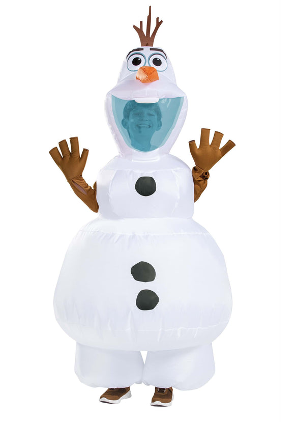 Kids Frozen Olaf Inflatable Costume