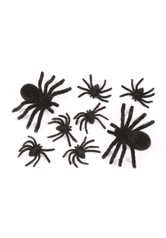 Black Spiders with Fuzz