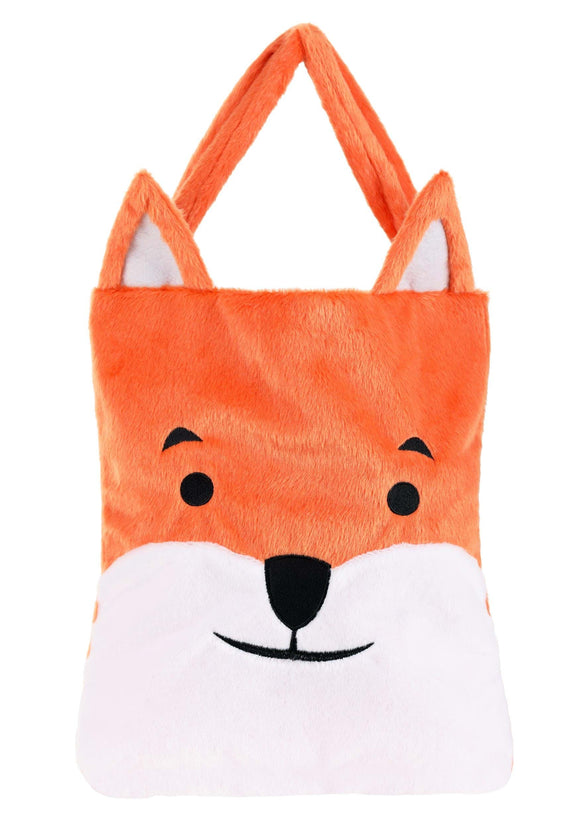 Fuzzy Fox Treat Tote