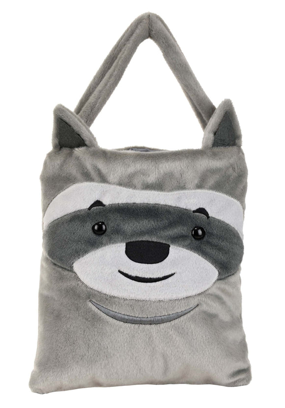 Raccoon Fuzzy Treat Bag