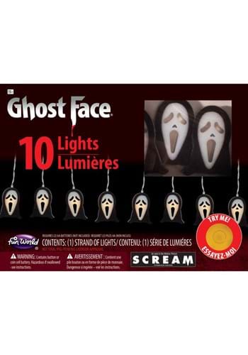 Ghost face 10 String lights